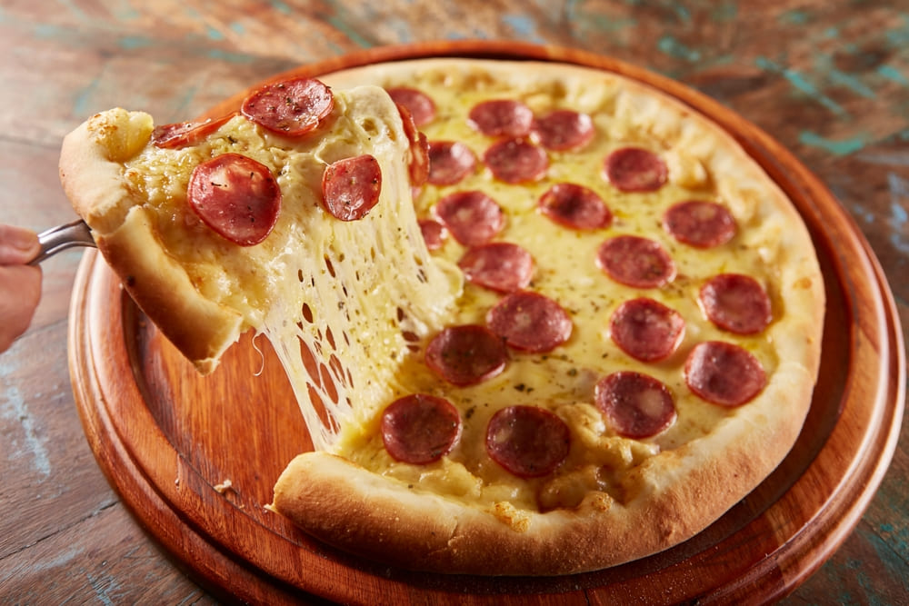 Pizza Calabresa Tamanhos